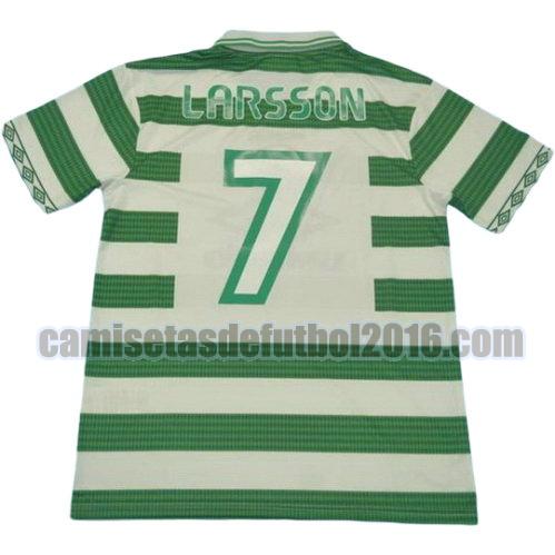 camiseta primera equipacion celtic 1997-1998 larsson 7