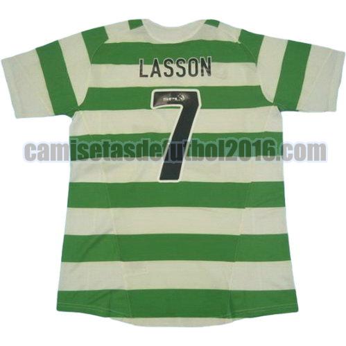 camiseta primera equipacion celtic 2005-2006 lasson 7