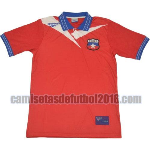 camiseta primera equipacion chile copa mundial 1998