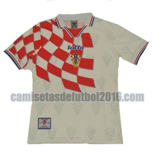 camiseta primera equipacion croacia 1998