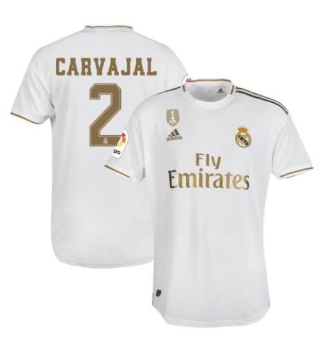 camiseta primera equipacion daniel carvajal Real Madrid 2020
