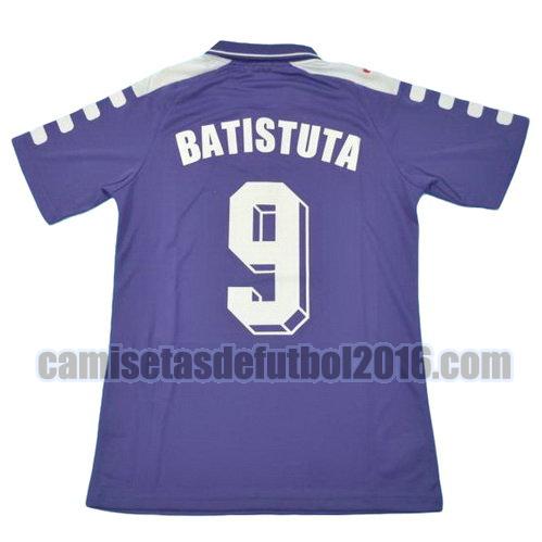 camiseta primera equipacion fiorentina 1998-1999 baristuta 9