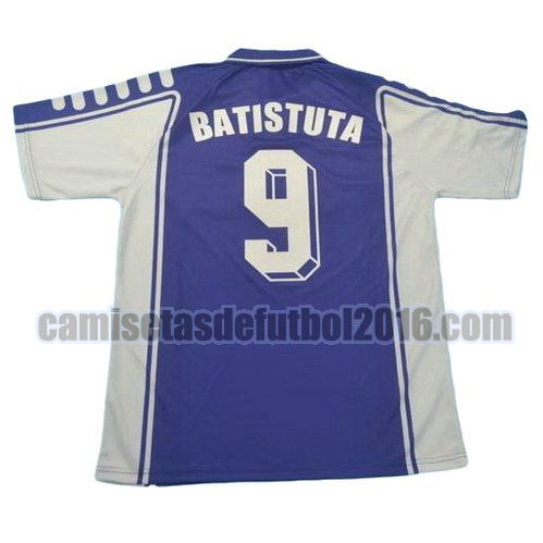 camiseta primera equipacion fiorentina 1999-2000 batistuta 9