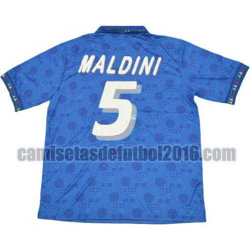 camiseta primera equipacion italia copa mundial 1994 maldini 5