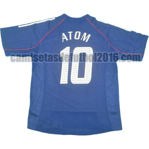 camiseta primera equipacion japón 2002 atom 10