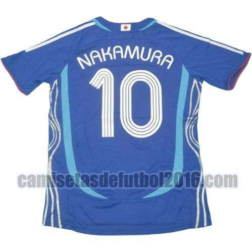 camiseta primera equipacion japón copa mundial 2006 nakamura 10