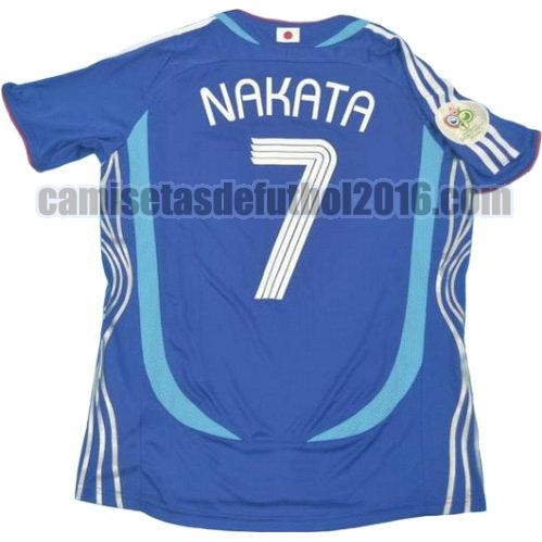 camiseta primera equipacion japón copa mundial 2006 nakata 7