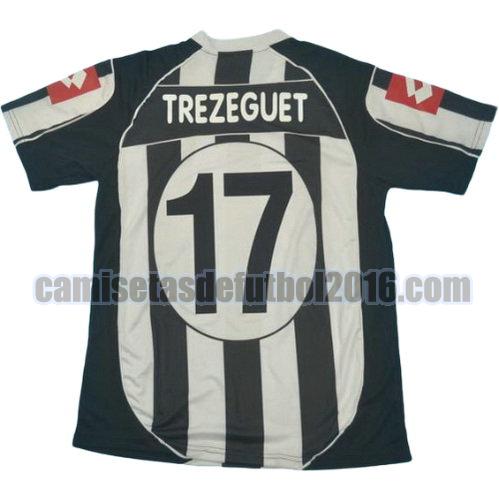 camiseta primera equipacion juventus 2002-2003 trezeguet 17
