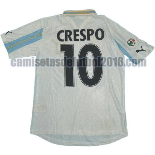 camiseta primera equipacion lazio 2000-2001 crespo 10