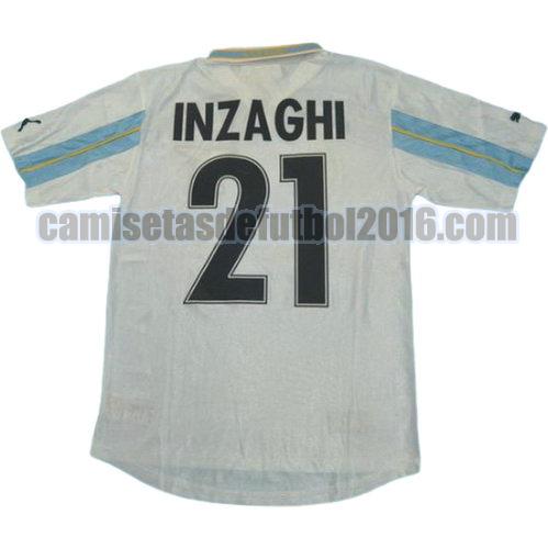camiseta primera equipacion lazio 2000-2001 inzaghi 21