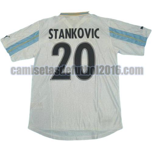camiseta primera equipacion lazio 2000-2001 stankovic 20