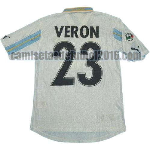 camiseta primera equipacion lazio 2000-2001 veron 23