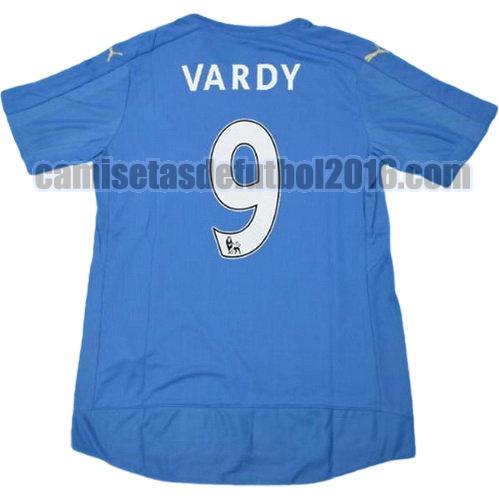 camiseta primera equipacion leicester city 2015-2016 vardy 9