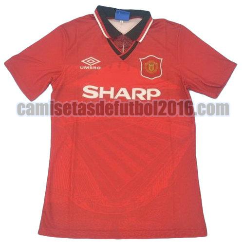 camiseta primera equipacion manchester united 1995-1996