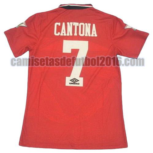 camiseta primera equipacion manchester united 1995-1996 cantona 7