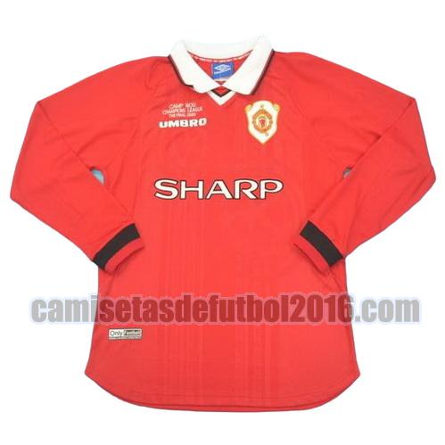 camiseta primera equipacion manchester united 1999 ml