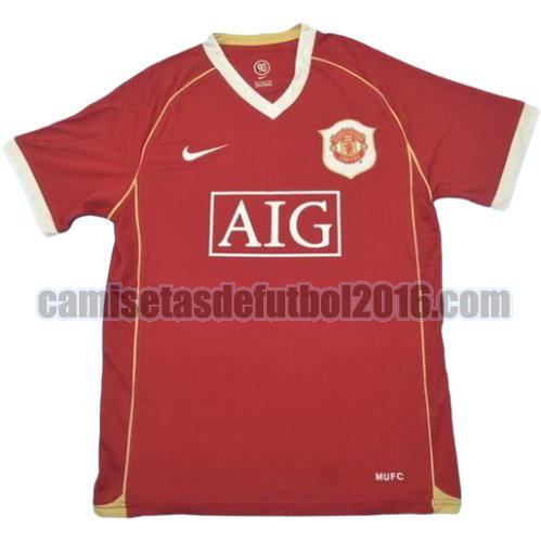 camiseta primera equipacion manchester united 2005-2006