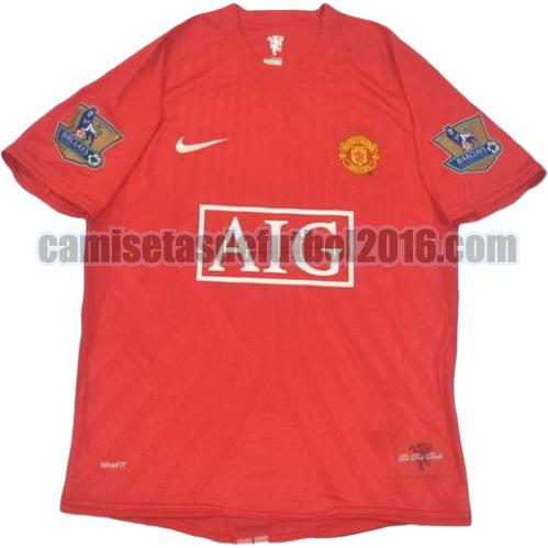 camiseta primera equipacion manchester united 2008-2009