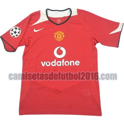 camiseta primera equipacion manchester united lega 2006-2007