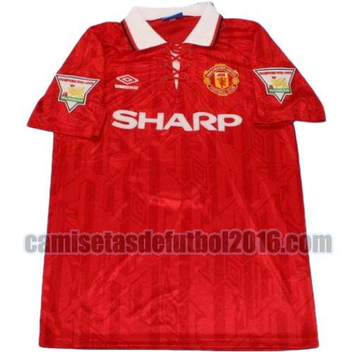 camiseta primera equipacion manchester united pl 1994