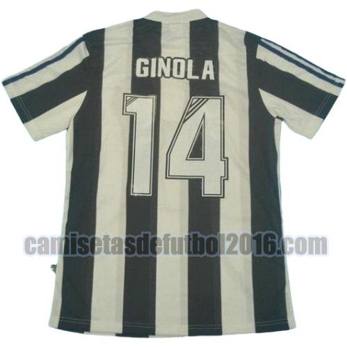 camiseta primera equipacion newcastle united 1995-1997 ginola 14