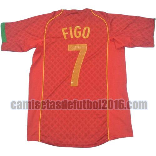 camiseta primera equipacion portugal 2004 figo 7