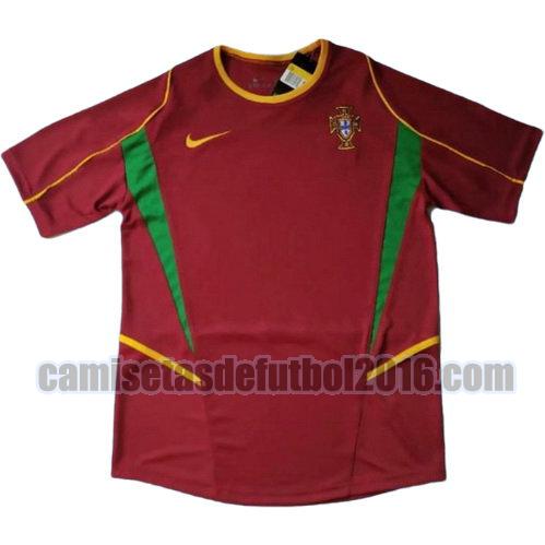 camiseta primera equipacion portugal copa mundial 2002