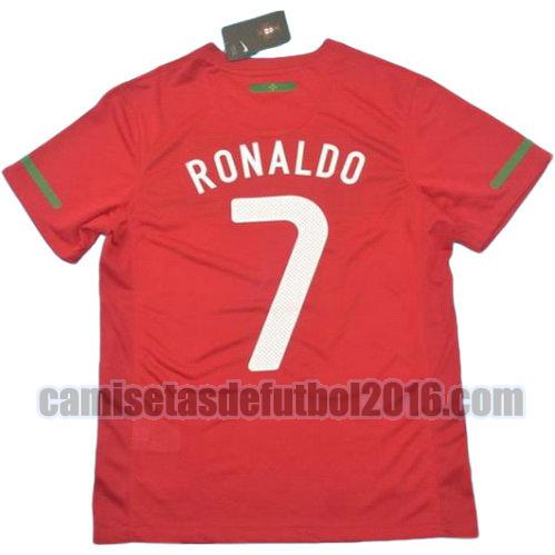 camiseta primera equipacion portugal copa mundial 2010 ronaldo 7