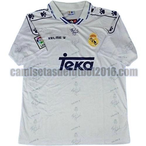 camiseta primera equipacion real madrid 1994-1996