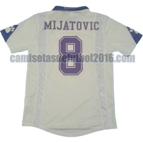 camiseta primera equipacion real madrid 1997-1998 mijatovic 8