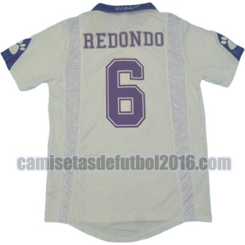 camiseta primera equipacion real madrid 1997-1998 redondo 6