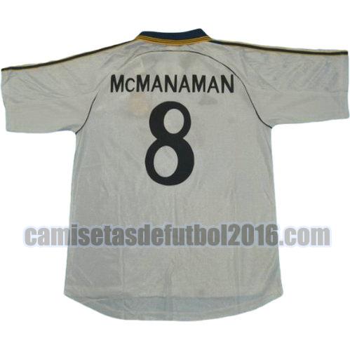 camiseta primera equipacion real madrid 1999-2000 mc manaman 8