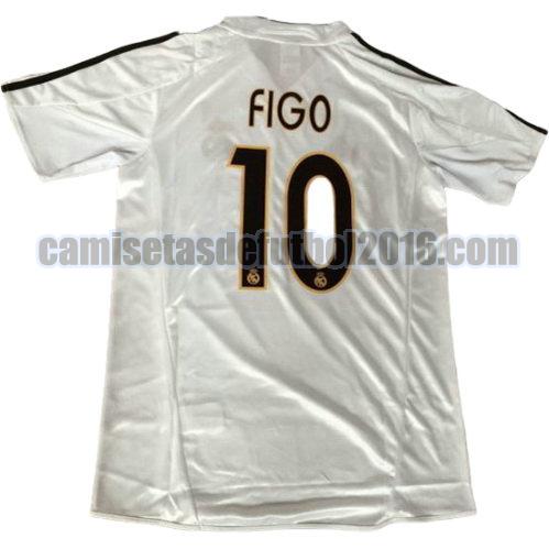camiseta primera equipacion real madrid 2003-2004 figo 10