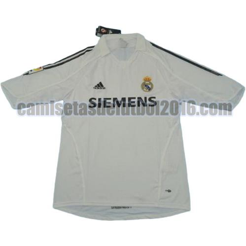 camiseta primera equipacion real madrid 2005-2006