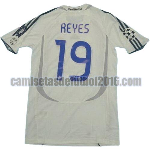 camiseta primera equipacion real madrid 2006-2007 reyes 19