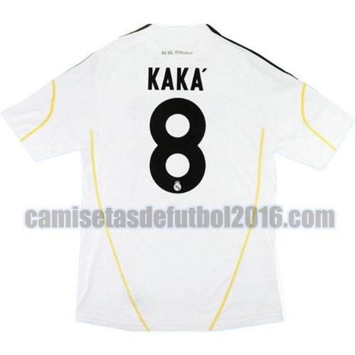 camiseta primera equipacion real madrid 2009-2010 kaka 8