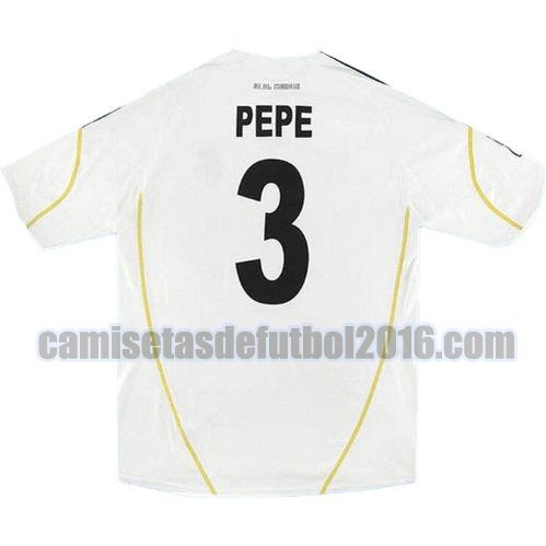 camiseta primera equipacion real madrid 2009-2010 pepe 3
