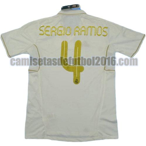 camiseta primera equipacion real madrid 2011-2012 sergio ramos 4