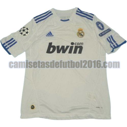 camiseta primera equipacion real madrid campeones 2010-2011