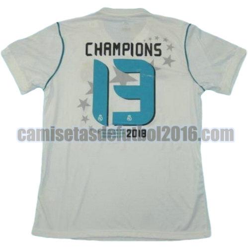 camiseta primera equipacion real madrid ucl 2017-2018 champions 13
