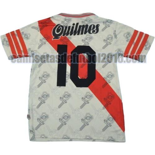 camiseta primera equipacion river plate 1996 quilmes 10