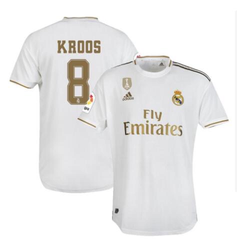 camiseta primera equipacion toni kroos Real Madrid 2020