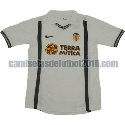 camiseta primera equipacion valencia 2000-2001