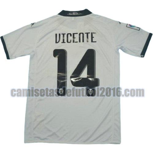 camiseta primera equipacion valencia 2009-2010 vicente 14