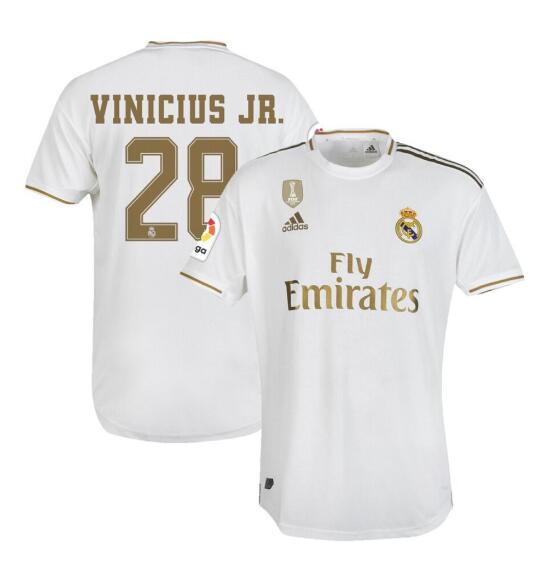 camiseta primera equipacion vinicius junior Real Madrid 2020