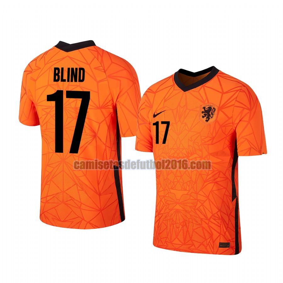 camiseta primera holanda 2020-2021 daley blind 17