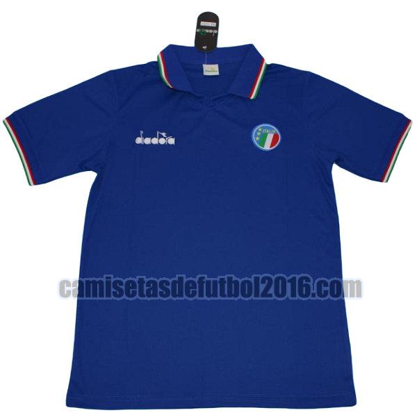 camiseta primera italia 1986