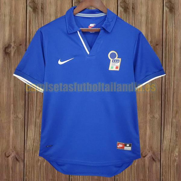 camiseta primera italia 1998 azul