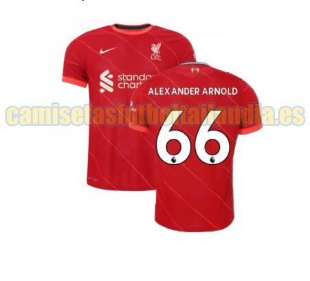 camiseta primera liverpool 2021-2022 alexander arnold 66