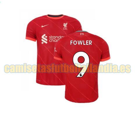 camiseta primera liverpool 2021-2022 fowler 9